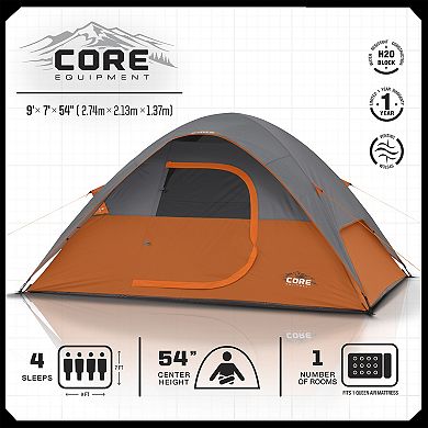 CORE 4-Person Dome Tent