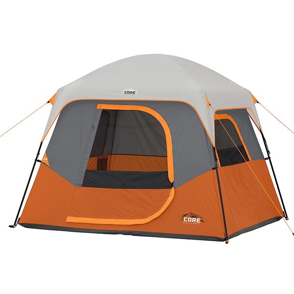 CORE 4-Person Straight-Wall Cabin Tent