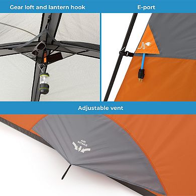 CORE 6-Person Straight-Wall Cabin Tent