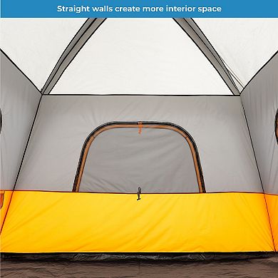 CORE 6-Person Straight-Wall Cabin Tent