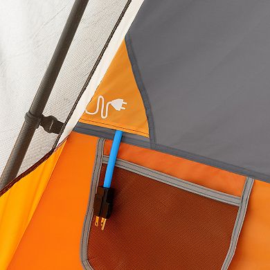 CORE 6-Person Straight-Wall Tent with Screen Room