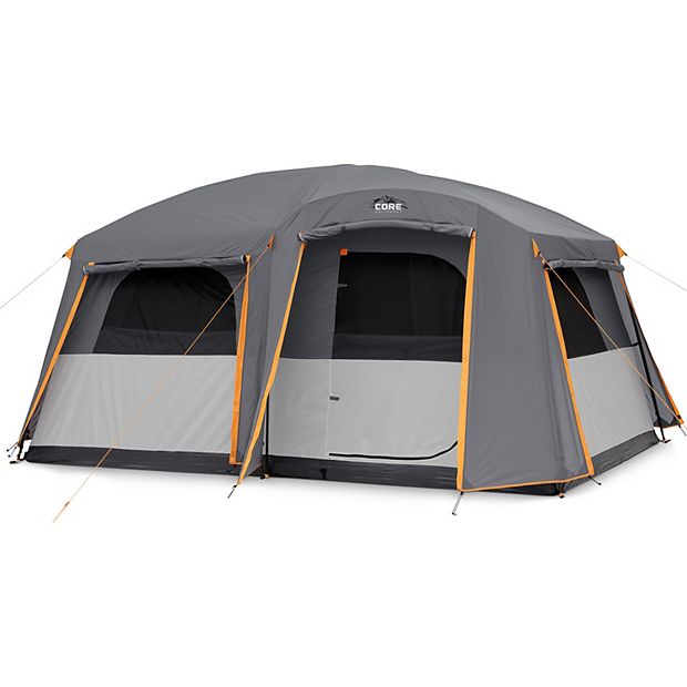 CORE 10-Person Straight Wall Tent with Full Fly