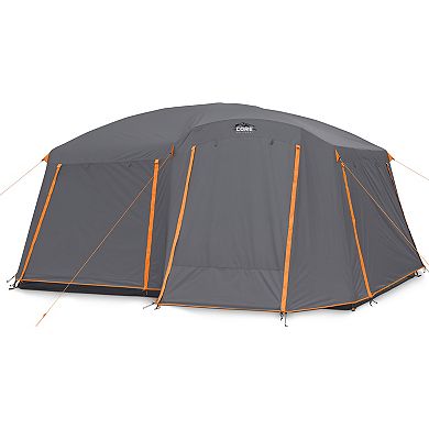 CORE 10-Person Straight Wall Tent with Full Fly