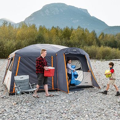 CORE 10-Person Straight Wall Tent with Full Fly