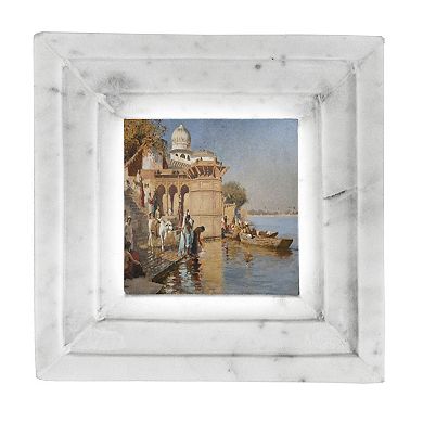 A&B Home Leon Marble Photo Frame