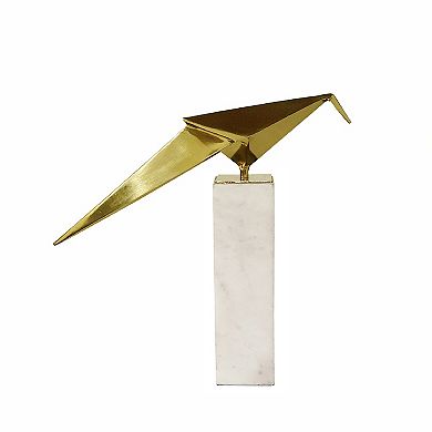 A&B Home Close To You Marble Base Accent Statuary Table Decor