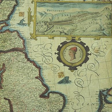 3-Piece Vintage Style Map Book Box Set