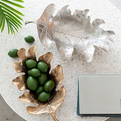 Aluminum Leaf Tray