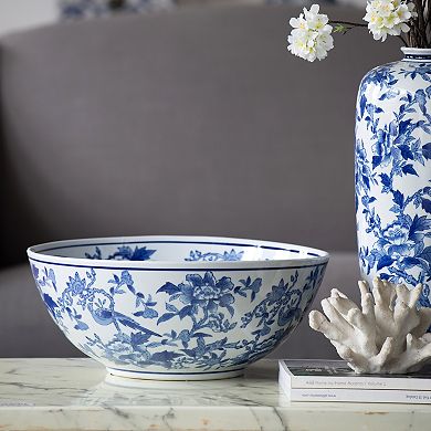 2-Piece Decorative Ceramic Bowl Set