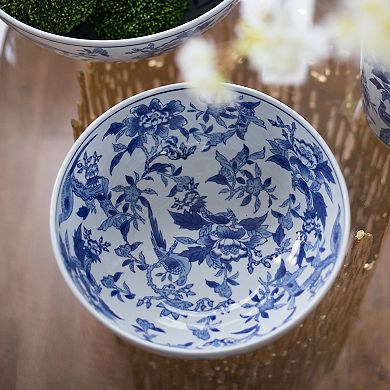 2-Piece Decorative Ceramic Bowl Set