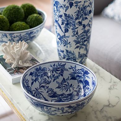 2-Piece Decorative Ceramic Bowl Set
