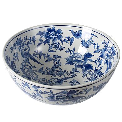 2-Piece Decorative Ceramic Bowl Set