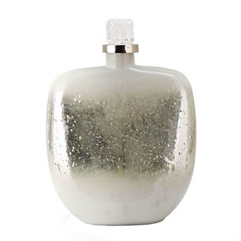 A&B Home Lidded Glass Bottle With Stopper Table Decor