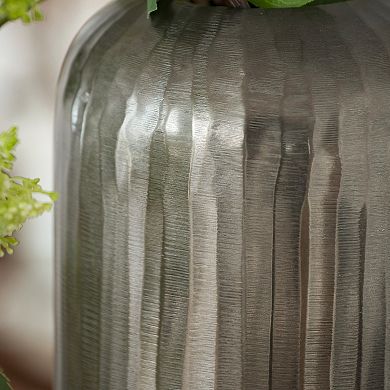 Layered Chisel Cylindrical Vase
