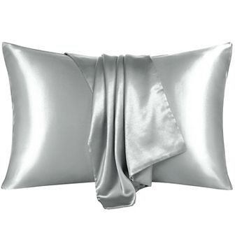 Satin Pillowcases Set of 2, with Envelope Closure King 20" x 36"