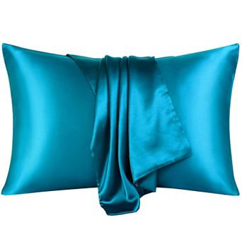 Luxury Satin Pillowcases for Skin Set of 2, Envelope Closure Standard 20" x 26"