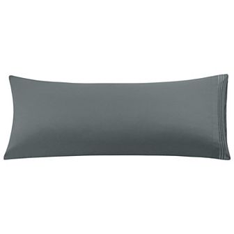 Body Pillowcases Microfiber with Embroidery Zipper Closure 20" x 54"