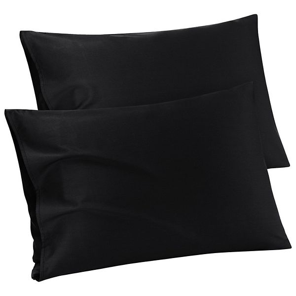 Pure Cotton Pillowcases 2 Pcs Soft with Envelope King 20" x 36"