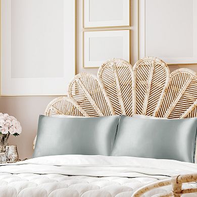 Enveloped Cool Satin Pillowcases (2-pack), 17" X 24.8"