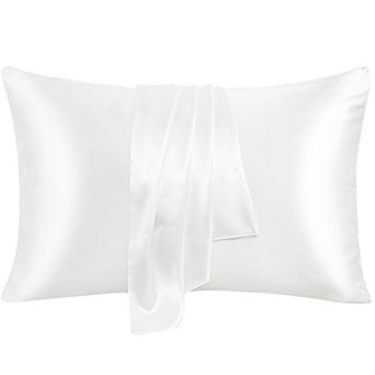Luxury Satin Pillowcases for Skin Set of 2 Envelope Closure Queen 20" x 30"