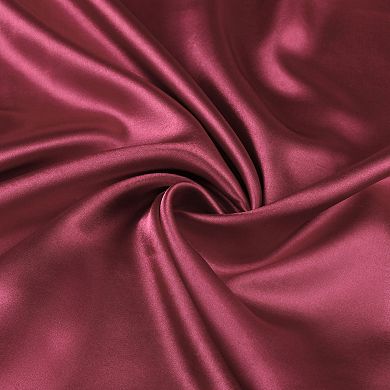 Satin Pillowcases 2 Pack Soft Body Pillow Cover with Zipper 20" x 48"