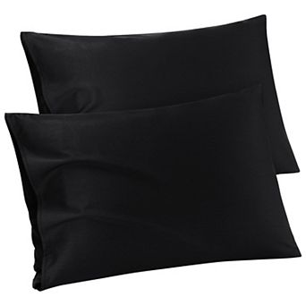 100% Cotton Envelope Closure Soft Pillowcases Set of 2 Standard 20" x 26"