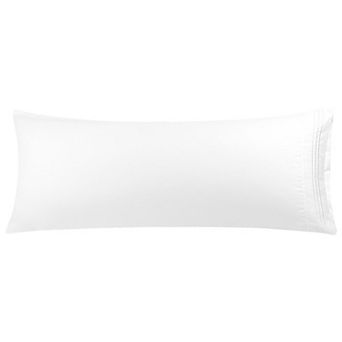Microfiber Body Pillowcases with Embroidery Zipper Closure 20" x 48"