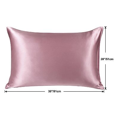 19 Momme Silk 600 Thread Count Pillowcases 1Pc King 20" x 36"