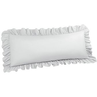 Microfiber Ruffle Body Pillowcases 1 pc Envelope Closure 20" x 54"