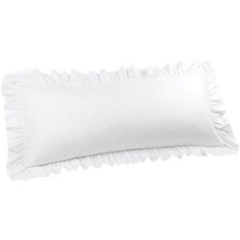 Microfiber Ruffle Body Pillowcases 1 pc Envelope Closure 20" x 54"