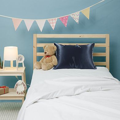 1 Pack 100% Silk Pillowcases With Zipper Closure 22 Momme Travel 14" X 20"