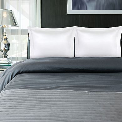 2 Pcs Satin Pillowcases, Pillow Shams Oxford Pillow Cases 26" x 26"