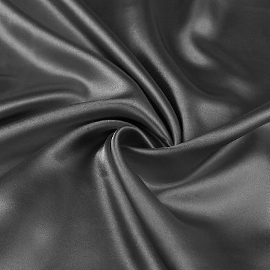 2 Pack Retro Satin Ruffle Pillowcases with Envelope Standard 20" x 26"