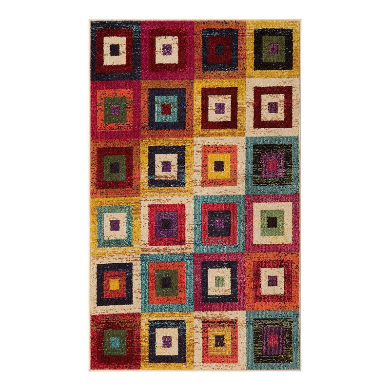 Unique Loom Demi Estrella Rug, Multicolor, 8X11 Ft