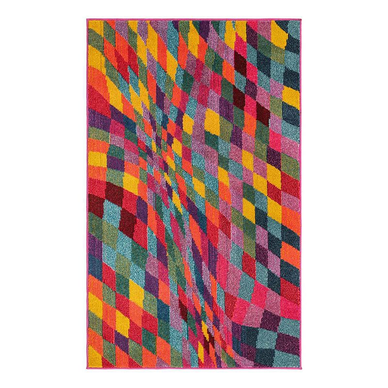 Unique Loom Horta Estrella Rug, Multicolor, 8Ft Rnd