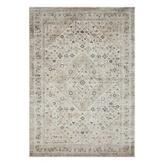 Loomaknoti Kehleigh Abrem Cream Area Rug