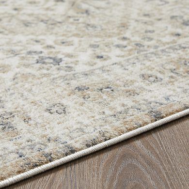 Loomaknoti Kehleigh Abrem Cream Area Rug