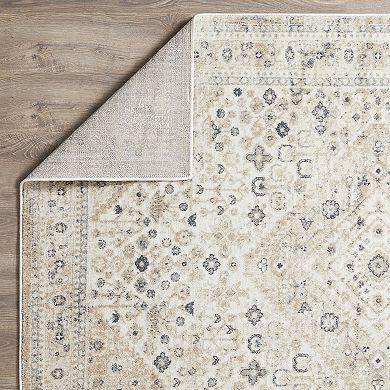 Loomaknoti Kehleigh Abrem Cream Area Rug