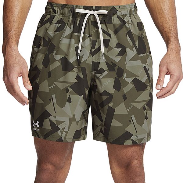 Men's Under Armour 7" Freedom Star Camo Swim Trunks