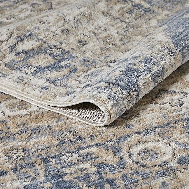 Loomaknoti Kehleigh Alarik Blue Area Rug