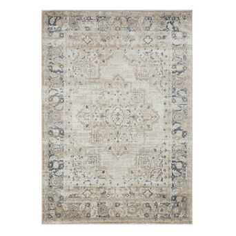 Loomaknoti Kehleigh Zay Cream Area Rug