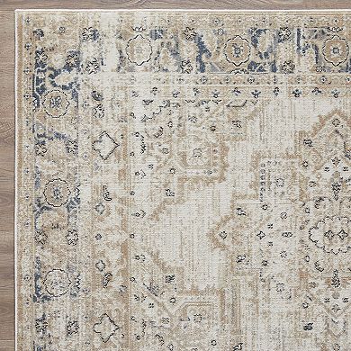 Loomaknoti Kehleigh Zay Cream Area Rug