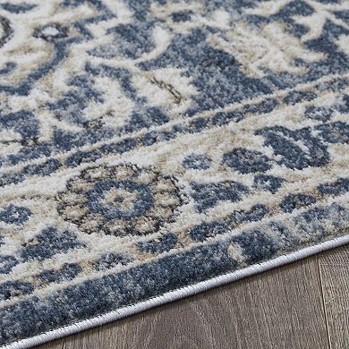 Loomaknoti Kehleigh Osdorn Blue Area Rug