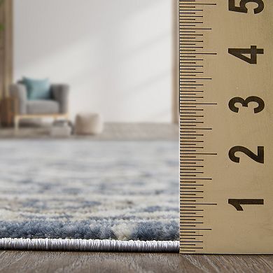 Loomaknoti Kehleigh Osdorn Blue Area Rug