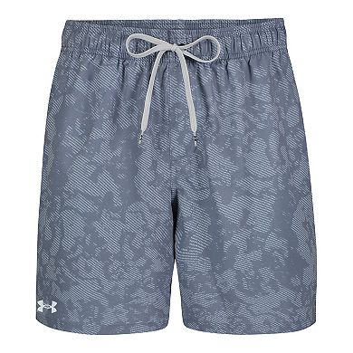 Men's Under Armour 6" Printed Compression Swim Trunks