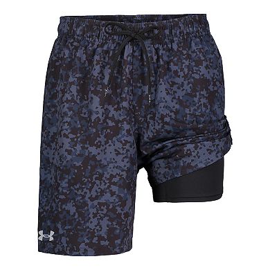 Men's Under Armour 6" Printed Compression Swim Trunks