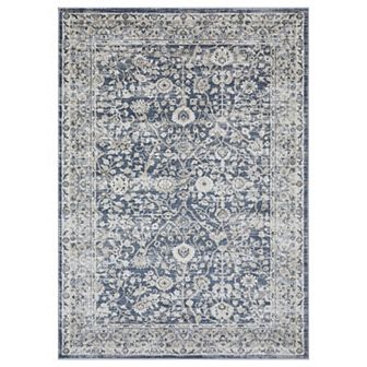 Loomaknoti Kehleigh Oviel Cream Area Rug