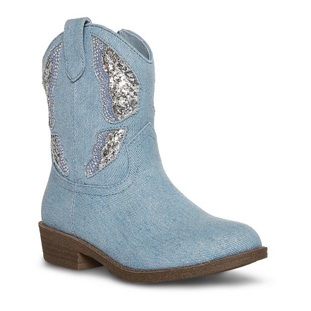 Girls blue outlet cowboy boots