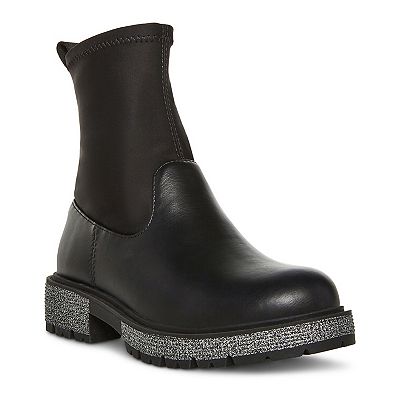 madden girl Misses Girls MJORDAN Fashion Stretch Boots