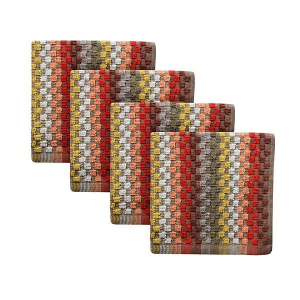 Food Network™ Solid 4-pk. Bar Mop Dishcloths